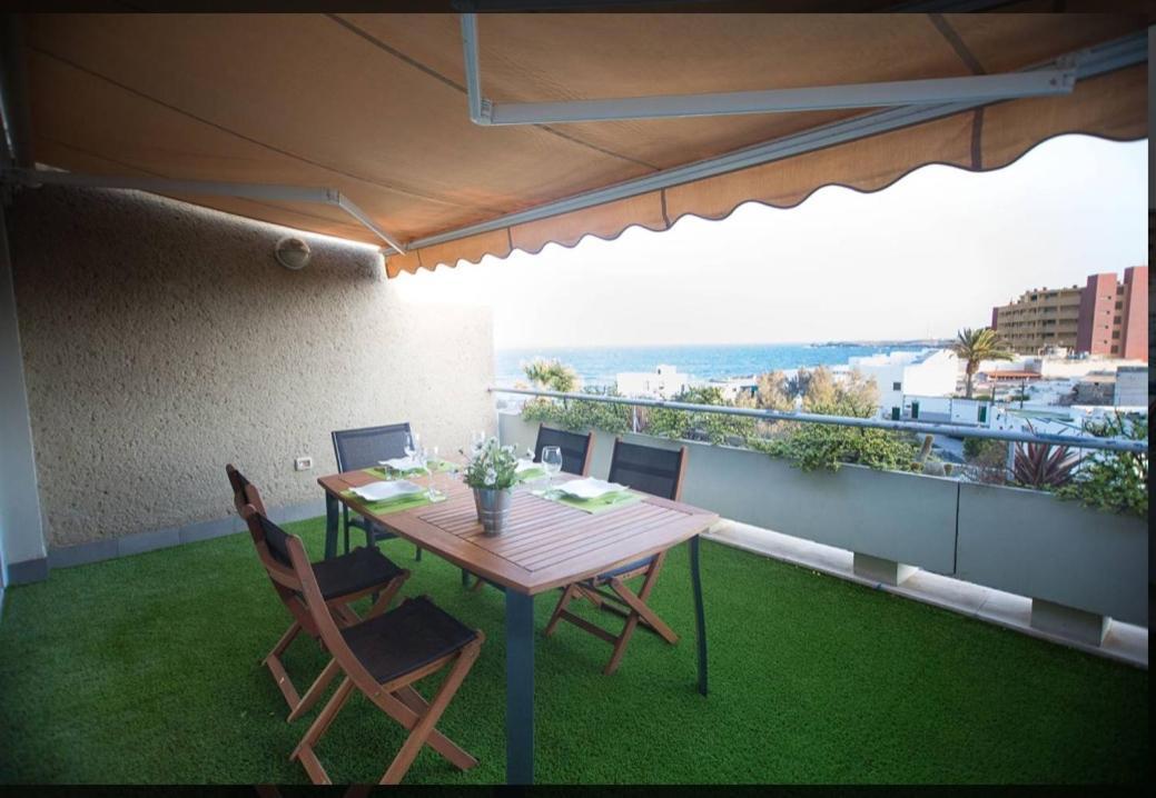 Vistas Al Mar Junto A La Playa 3D Daire Poris de Abona Dış mekan fotoğraf